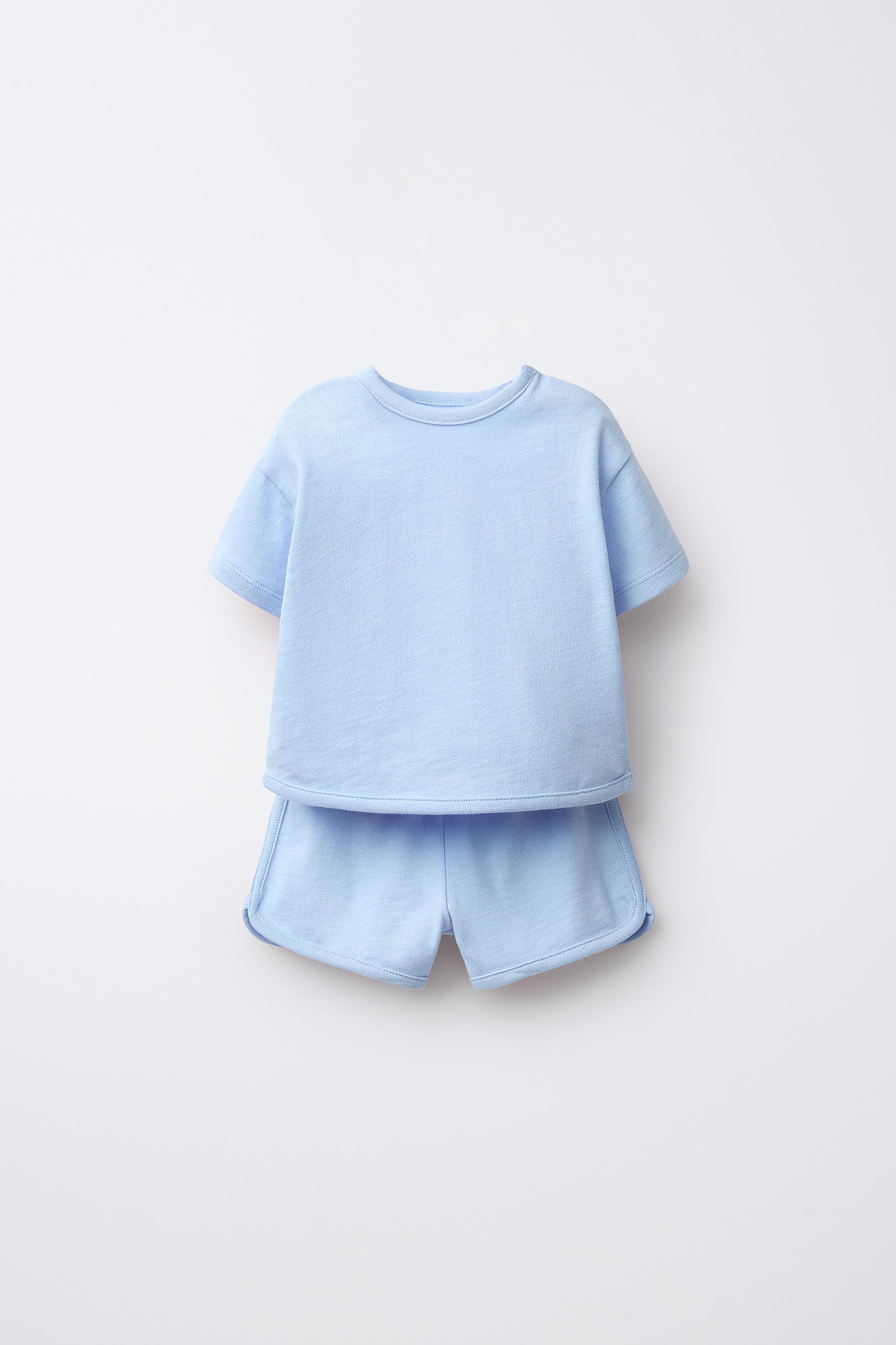 FLAMÉ T-SHIRT AND BERMUDA SET